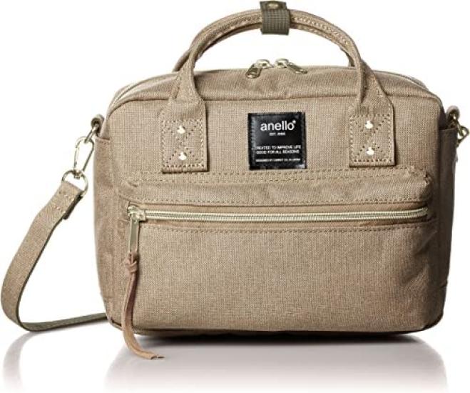 

shoulder A5 beige [Anello] 2-way bag, size, multi-storage, POST, ATC1223Z, бежевый