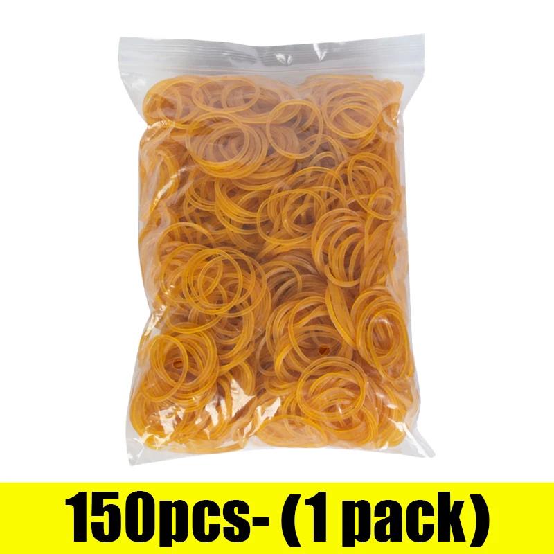 40mm High Quality Rubber Rings Yellow Rubber Bands Strong Elastic Band Stationery Holder Loops Storager Home School Office Tools