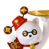 Kat Beeldje Bureau Organizer Ornament Diversen Container Woondecoratie Sleutel Opbergbakje met voor