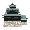Sankei Minituart Kit Meijo Series National Treasure Matsue Castle Paper Craft 1/300 MK04-06
