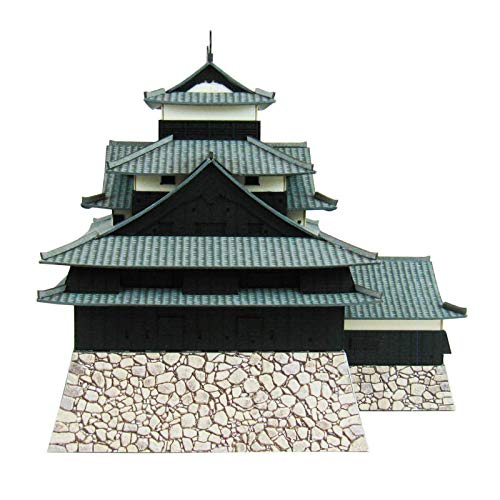 Sankei Minituart Kit Meijo Series National Treasure Matsue Castle Paper Craft 1/300 MK04-06