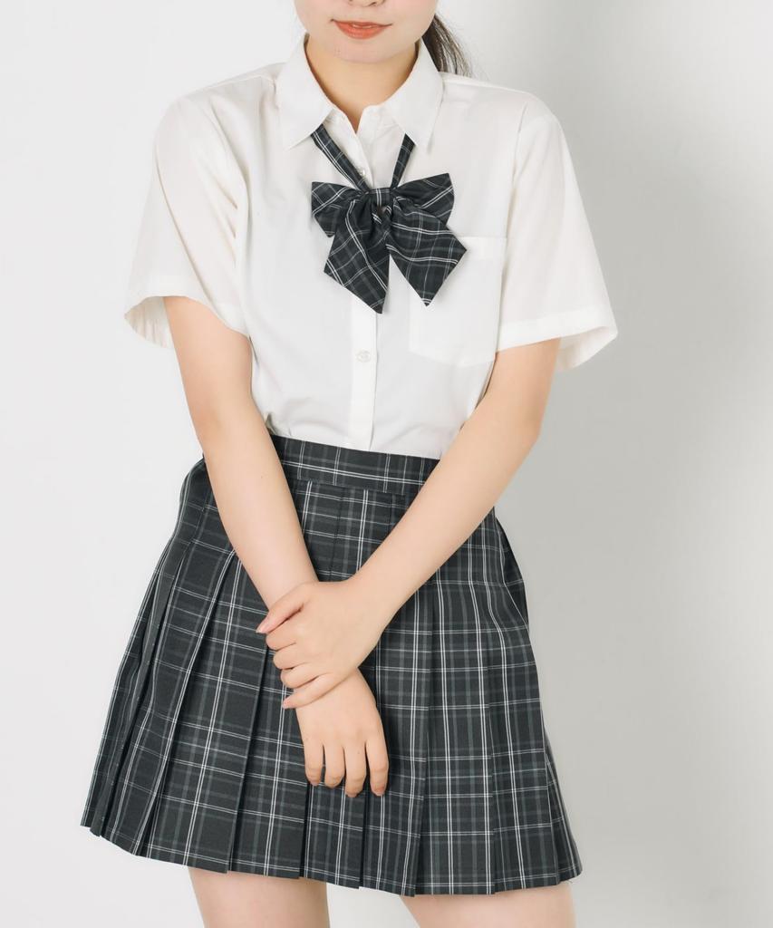 School Shirt Tops Uniform School Girls High School Junior High School Student Cosplay Event Spring Summer Autumn M White [WEGO]