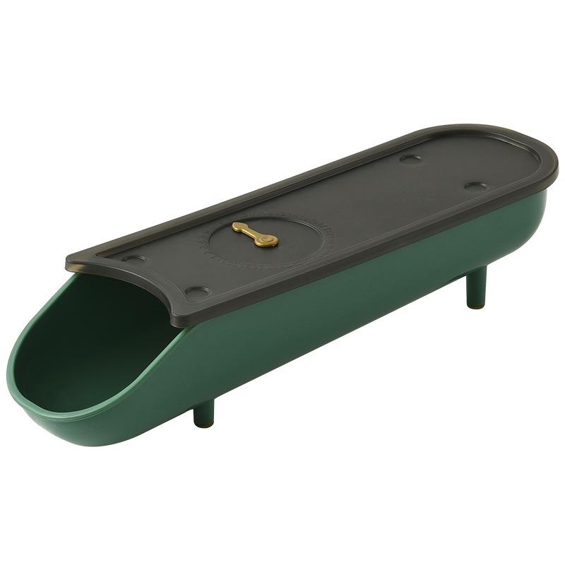 

1 Piece Rolling Egg Holder for Refrigerator Automatic Rolling Egg Storage Container Large Capacity Egg Organizer Tray YY049 зелёный