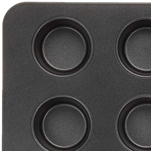 cotta cotta Original Muffin Pan (12 pieces), Gray, 30 x 20 x 2.5 cm, Product Code: 85666
