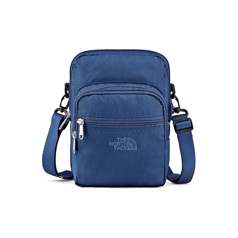 The North Face 5L Classic Small Logo Solid Color Shoulder Crossbody Bag Unisex Bags Blue C099-HDC Blue