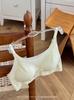 Summer. Thin Quick-frozen Cooling Invisible Sling Anti-sagging, Non-marking, Comfortable, High Elastic, No Steel Ring, Bra Women