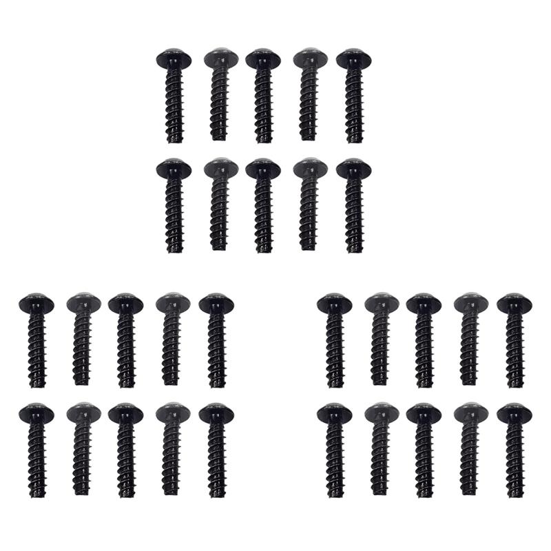 

30Pcs Front Bumper Screw Torx M6.81 X 30 For Seadoo GTI 90 130 WAKE 170 GTX 230 300 250000828 250001138 чёрный