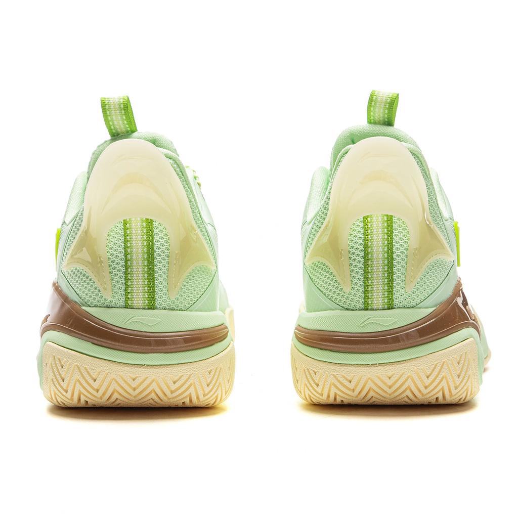 Li Ning Kids Wind Shadow 2.0 Fabric Simple Fashion Versatile Classic Basketball Shoes Kids Basketball Shoes Melon YKBV032-17