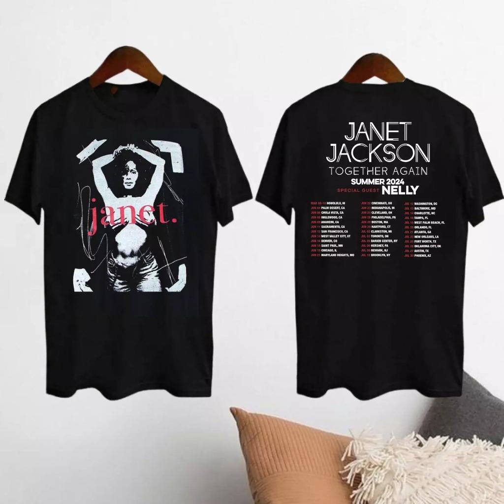 Janet Jackson Together Again 2024 Tour Janet Jackson Vintage T-Shirt