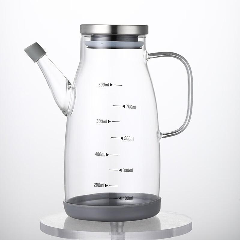 Ruhan 800ml Glass Oil and Vinegar Dispenser (Set of 2)