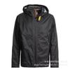 Mens Lightweight Hooded Duck Down Jacket With Color-Block Design Warm Winter Outerwear