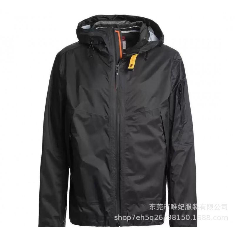 Mens Lightweight Hooded Duck Down Jacket With Color-Block Design Warm Winter Outerwear