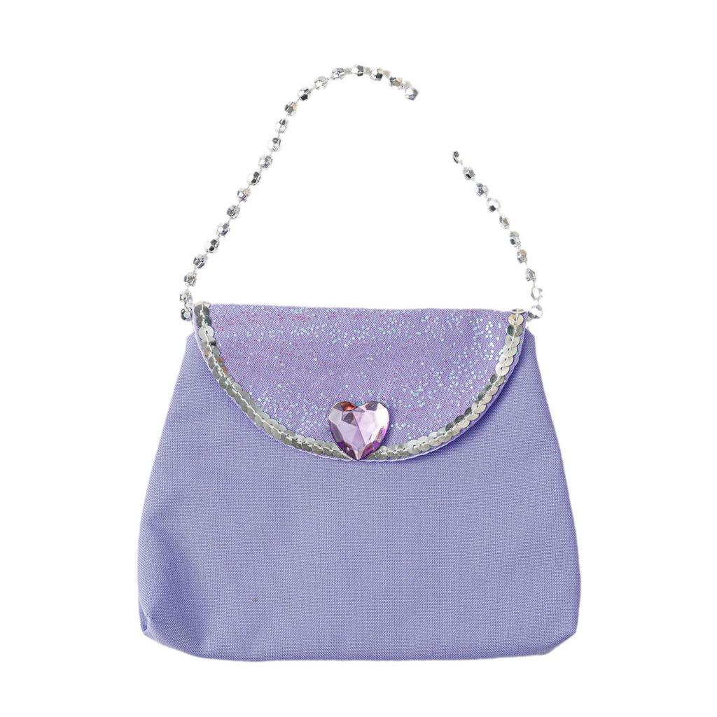 Princess Clothes Matching Cute Exquisite Bag Peach Heart Snowflake Cartoon Kids Coin Purse Crown Magic Wand Accessories Gift