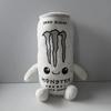 New Simulation White Energy Drink Can Shaped Plush Toy Zero Sugar Theme Soft Stuffed Doll Desktop Ornament Holiday Gift For Fans