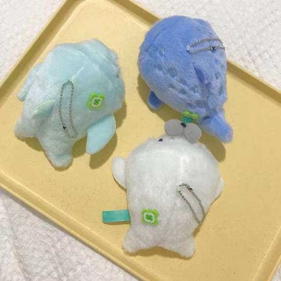 12cm Pinguin Plüschtier Cross-Dressing Süler Robbe Wal Delfin 2-in-1 Puppe Plüschtiere Dekoration Weiche Puppe Schlüsselanhänger Tasche Hängend