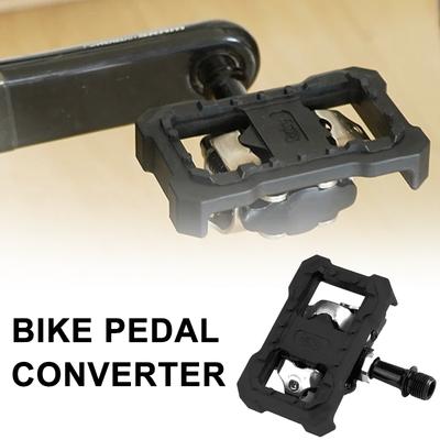 MTB Bike Clipless Pedals Converter To Flat Pedal Carbon Nylon Bicycle Pedal Converter Suit for Shimano M520/M540/M8000/M9000