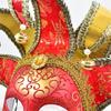 Narrenmaske Maskerade Maske Halloween Maske Party Maske Mardi Gras Maske Venezianische Komödienmaske für Karneval