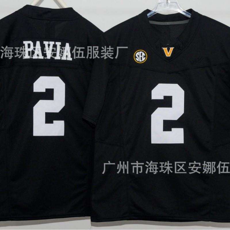 2026 NACC Vanderbilt Commodores 2 Basketball Jersey Embroidered Team Uniform Men Women