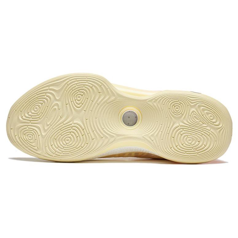 Li Ning Yu Shuai Evolution Low Honeydew Slip Resistant Durable Lightweight Low Top Basketball Shoes Men Sneaker Light-Cream-Yellow ABAS161-3