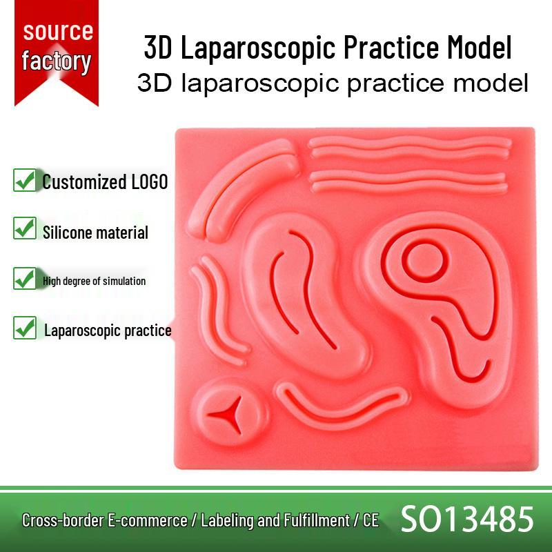 3D Laparoscopic Silicone Suture Pad for Medical Student Training 3D Laparoscopic Suture Practice Module