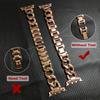 Stainless Steel Band for Apple Watch Ultra 3 2 49mm 11 10 9 8 7 42mm 41 46 45mm Strap for iWatch 6 SE 38 40 44mm Luxury Bracelet