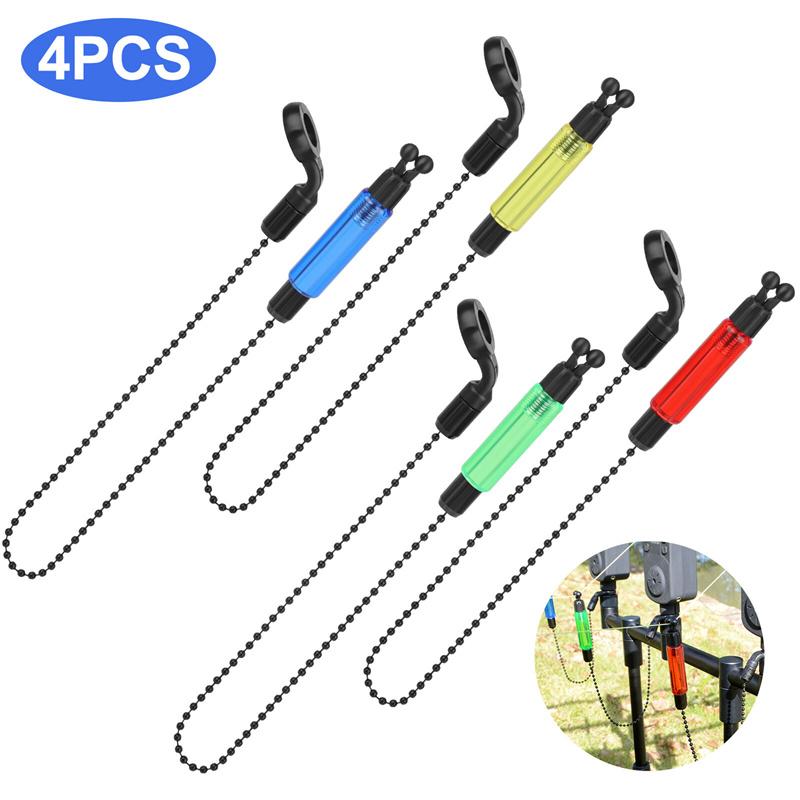 4Pcs Durable Component Angling Supplies Fishing Accessories Indicators Fishing Pliers Bite Alarm Soft Chain