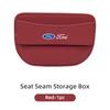 For Ford Car Seat Gap Storage Box Universal Auto Seat Crevice Organizer Escort KA Flex Everest KA Expedition Falcon Fusion