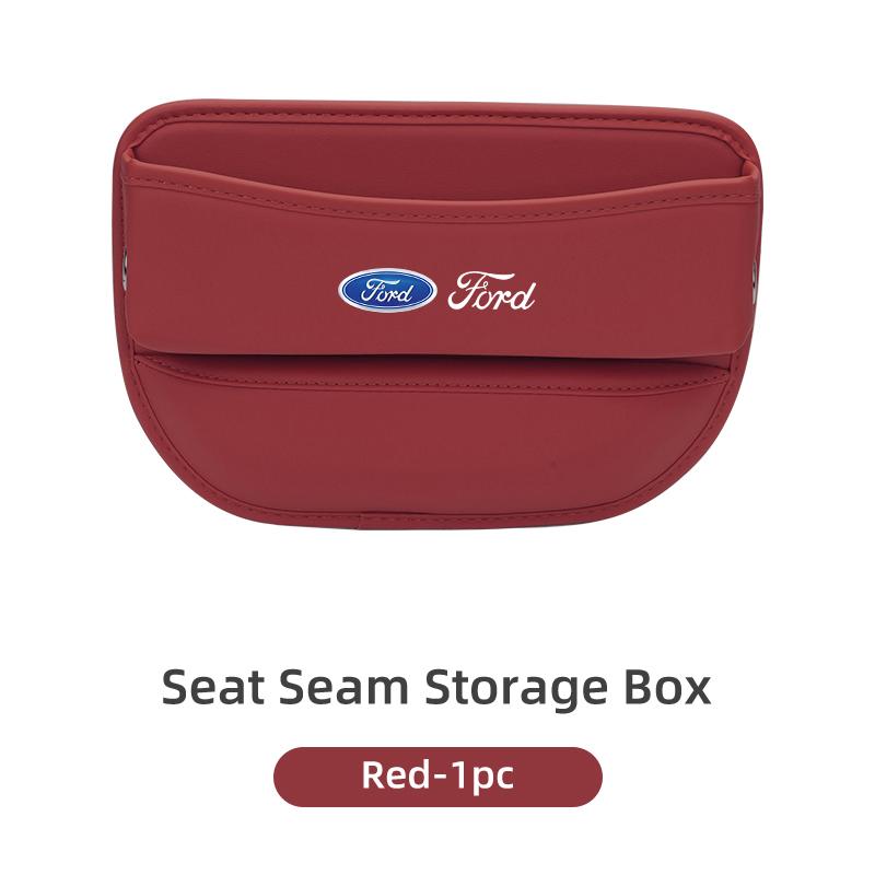 For Ford Car Seat Gap Storage Box Universal Auto Seat Crevice Organizer Escort KA Flex Everest KA Expedition Falcon Fusion