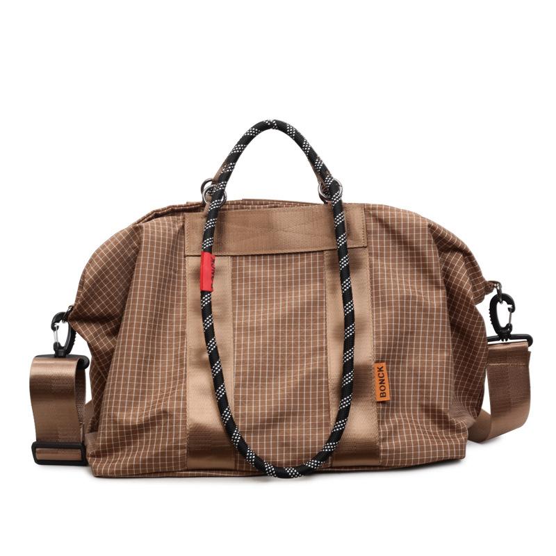 

Women s lightweight multi-functional crossbody sports and fitness bag for short trips, hand-held travel bag with large capacity for storing luggage 37*22*27 хакі