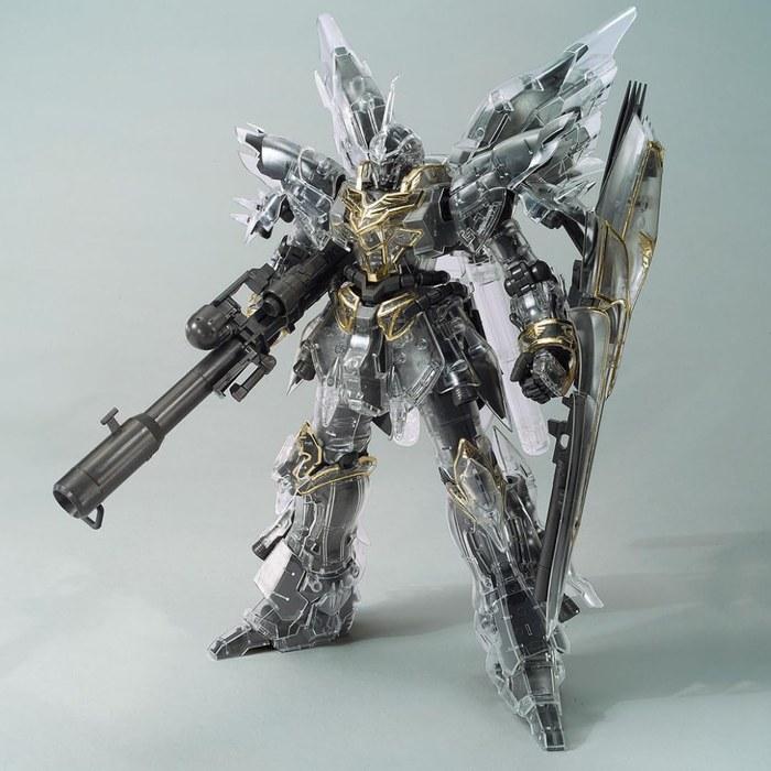 Bandai MG 1/100 Sinanju [Mechanical Clear] Clear Color
