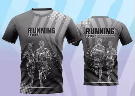 New Gym Clothing Summer Printed Crew Neck Men s T-Shirt Outdoor Fitness Men s T-Shirt XXS