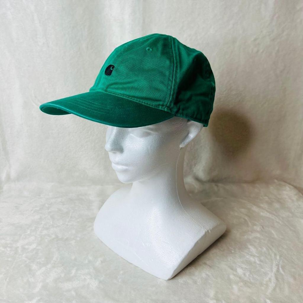 Used Carhartt WIP Carhartt Baseball Cap Green Cotton