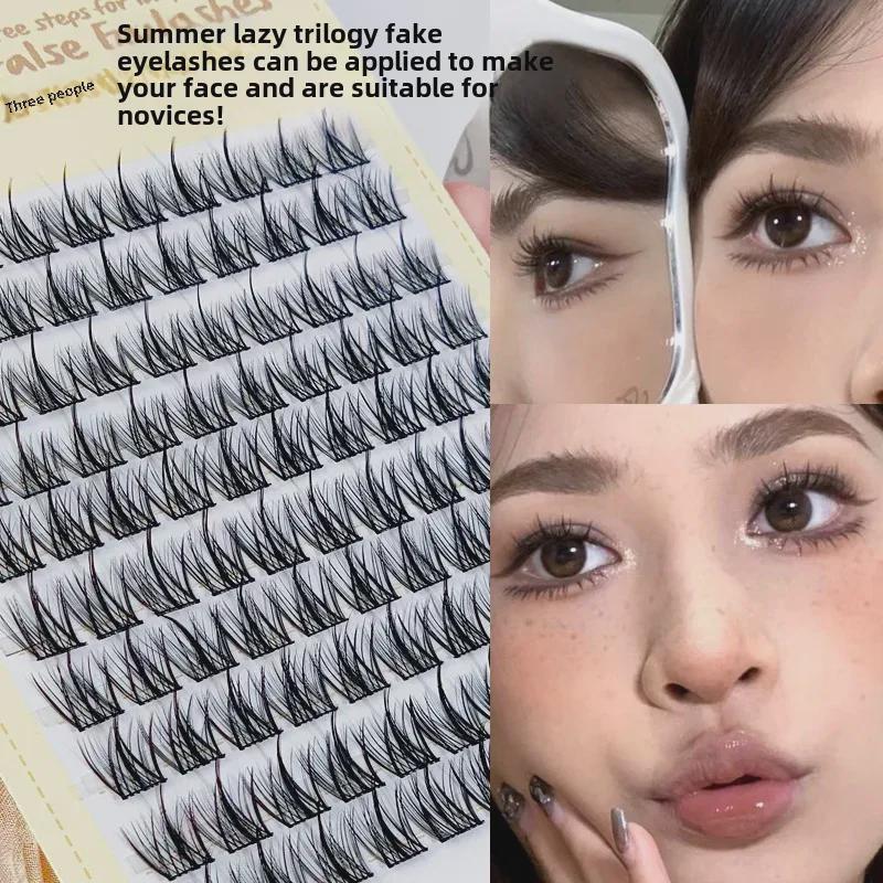 Douyin Xixi 10-Row Natural Thick False Eyelashes