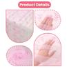 Cute Pink Bow Theme Table Runner Tulle Elegant Table Flag Cover Soft Sheer Tablecloth Birthday Decoration