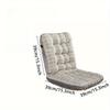 Luxurious Extra-Thick Chair Cushion - Cozy Support for Extended Sitting - Ideal for Home Office, Study and Relaxation - Stylish Universal Fit