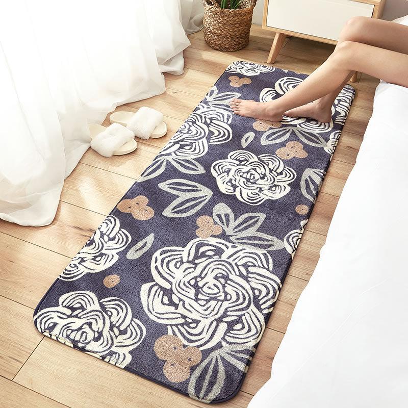 Faux Cashmere Bedside Bedroom Living Room Carpet Indoor Carpet Floor Mat Whole Non-slip Sofa Cushion
