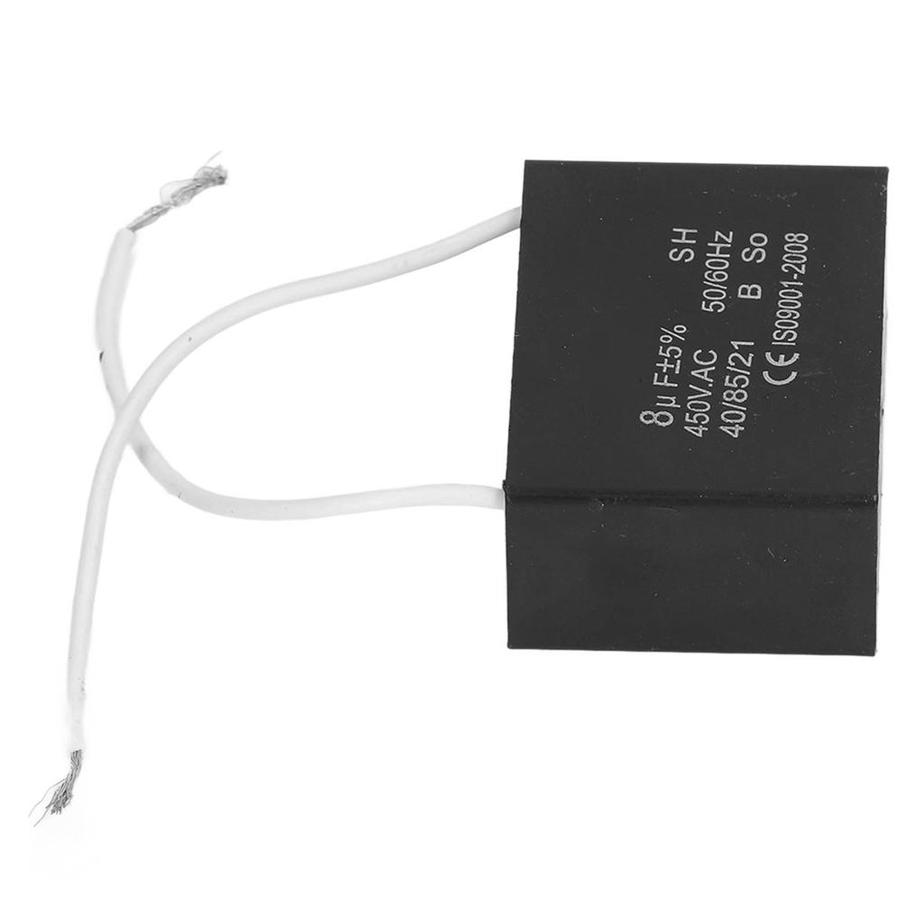 8microfarad Generator Starting Capacitor Fan Motor Air Conditioner Running Capacitor 450VAC