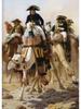 Napoleon Bonaparte Portrait Crossing The Alps Coronation of Napoleon I  Canvas Poster Print for Living Room Home Decor