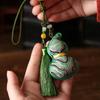Country Chinese Ancient Style Dragon Boat Festival Fu Lu Gourd Sachet Perfume Bag Car Pendant Pendant Small Gift Embroider Birth Year Pouch
