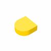 55pcs MOC compatible building block parts 24246 small particle building blocks 1x1 one-sided arc light DIY children's toys