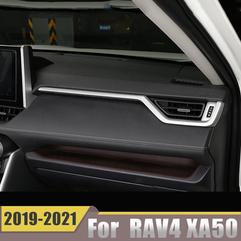 Für Toyota RAV4 RAV 4 2022 XA50 Auto Interior Center Konsole Klimaanlage AC Vent Outlet Panel Trim Abdeckung Streifen