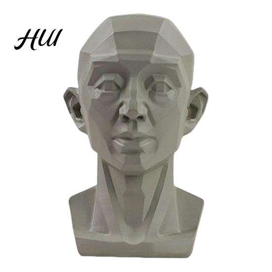 Human Anatomy Teaching Tool Generic Planar Head Model for Drawing Resin Skull Sculpture with Accurate Detailed Muscle Structure Art Study Sketching
