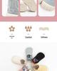 Soft Sole Non-slip Baby Walker Shoes - Solid Color Floor Socks for Boys & Girls, Ideal for Spring & Autumn Pre-walking.