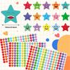 1500 Star Stickers Reward Chart Set – 10 Sheets, Holographic & Classic Designs For Kids, Students, Teachers – Positive Reinforcement Stickers