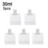 New 5pcs 30ml/50ml/100ml Refillable Travel Boats Empty Cosmetic Container Travel Bottles Liquid Cosmetic Storage Pouches FZP02