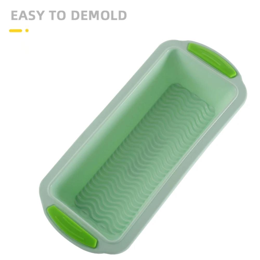 Rectangle Silicone Toast Baking Tray Heat Resistant Loaf Pan Kitchen Accessories Cake Mold Diy