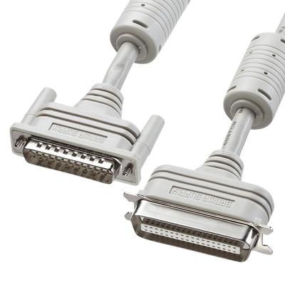 SANWA SUPPLY IEEE1284 Printer Cable, 5m, Light Gray, KPU-IEPS5K2