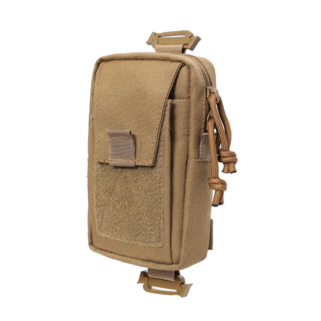 Backpack Strap Bag Phone Holder Outdoor Sports Running Camping Hiking Hunting Accessories Organizer EDC Tool Waist Pouch