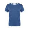 Moda Estiva da Donna Nuova Giacca Casual Girocollo Top a Maniche Corte