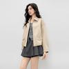 Qiu Shui Yi Ren Women's Retro Loose Fit Short Jacket